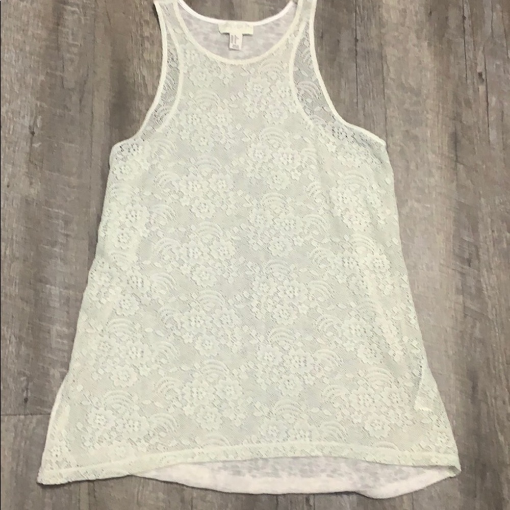XL Lace tank top